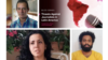 Combinación de fotografías de Lázaro Yuri Valle Roca (arriba) y debajo Camila Acosta y Abraham Jiménez Enoa. Los tres periodistas han sido incluidos en el informe de HRF.