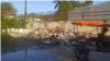 Basura en el Hospital Frank País, en La Habana