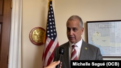 Congressman Mario Díaz-Balart talks to Martí Noticias, June 20, 2023.