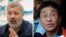 El Premio Nobel de la Paz 2021 fue concedido a los periodistas Dmitry Muratov de Rusia (izquierda) y a Maria Ressa de Filipinas por su lucha por la libertad de expresión. 2021 Mikhail Metzel/AP Images, (c) 2019 Aaron Favila/AP Images