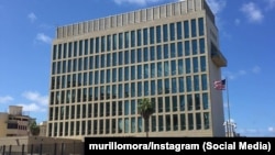 La embajada de EEUU en La Habana, Cuba. (Foto: murillomora/Instagram)