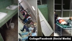 Deplorables condiciones en los hospitales en medio de la crisis sanitaria en Cuba.
