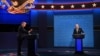 El primer debate presidencial de Estados Unidos en el 2020. El presidente Donald Trump y su rival, Joe Biden. (Jim Watson / AFP).
