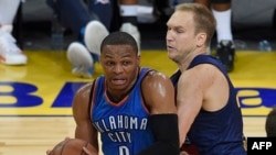 Russell Westbrook (I).