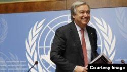 Antonio Guterrez secretario general de la ONU