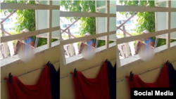 Fragmento de un video filmado por niñas que acusan ser víctimas de acoso.