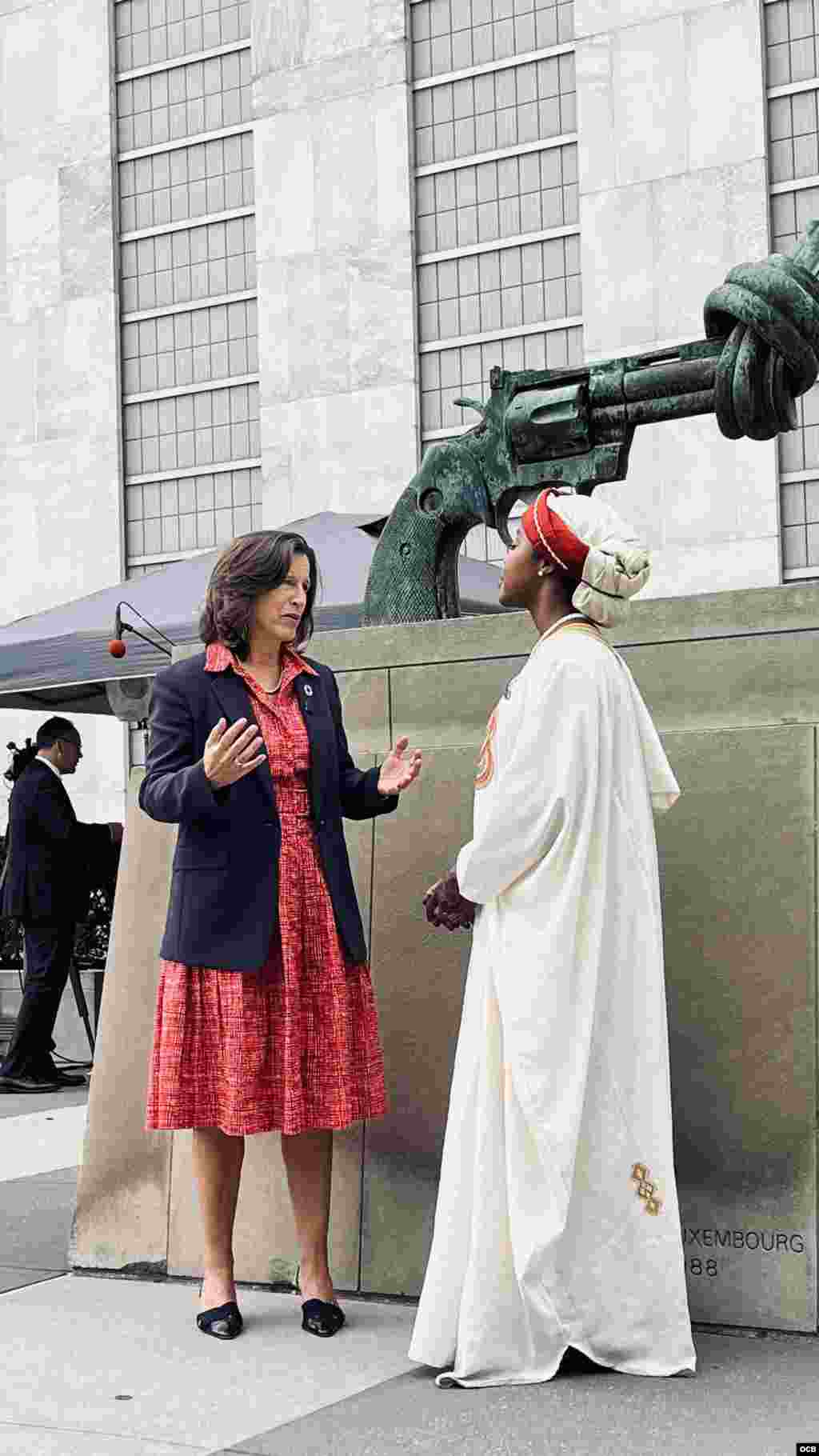 Asistentes a la Asamblea General de las Naciones Unidas.