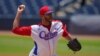 El lanzador cubano Lázaro Blanco. Jasen Vinlove-USA TODAY Sports vía Reuters.